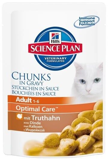 Hills Science Plan Katze Adult Truthahn - 85g Frischebeutel