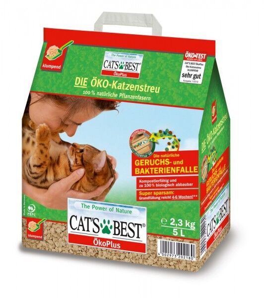 CatŽs Best Oeko Plus - Holzpellets klumpend 5 l
