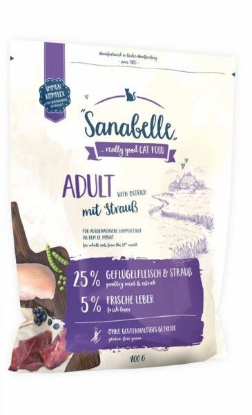 Sanabelle Adult Strauß 400 g