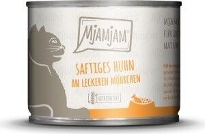 MjAMjAM - Katze saftiges Huhn an leckeren Möhrchen 200 g