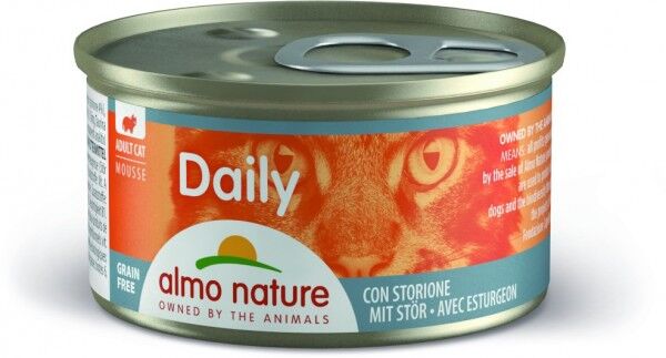 AN Cat Daily Mousse Stör 85gD