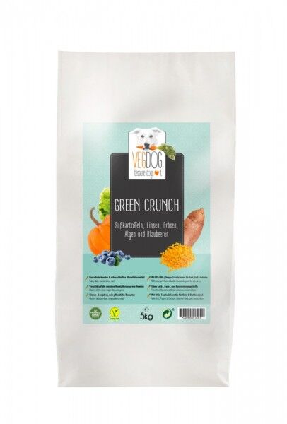 VEGDOG VEGGIE CRUNCH - Alleinfuttermittel für ausgewachse