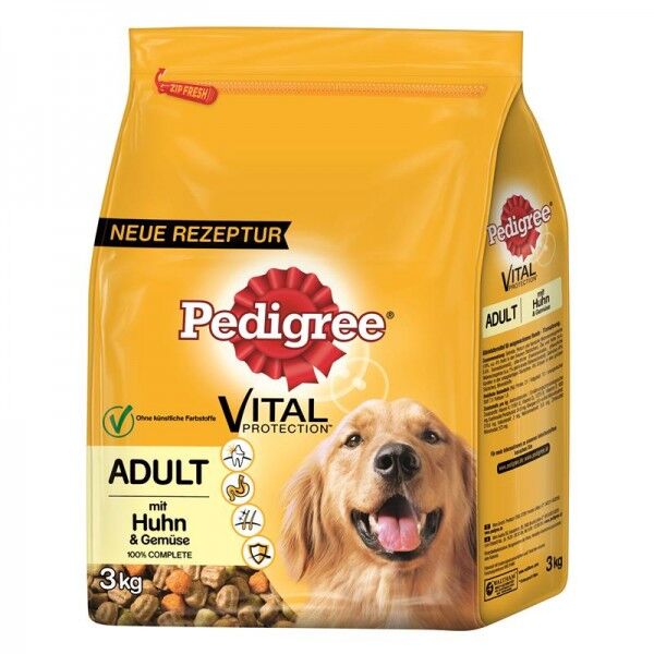 Pedigree Trocken Adult mit Huhn & Gemüse 3kg