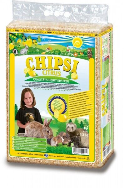 Chipsi Einstreu Citrus 60ltr