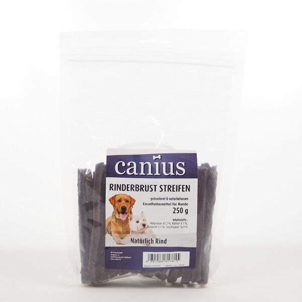 Canius Rinderbrust Streifen 250g