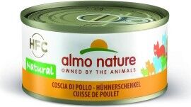 Almo Nature Katze Natural - Hühnerschenkel - 70g Dose