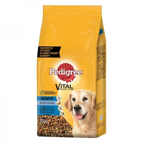 Pedigree Trocken Senior mit Huhn & Reis 13kg