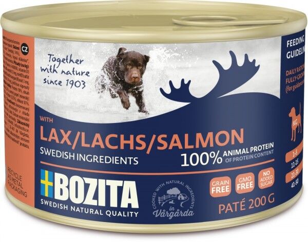 Bozita Dog Dose Paté Lachs 200g